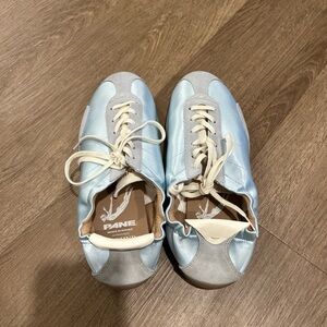 Women's Blue and Gray Sneakers